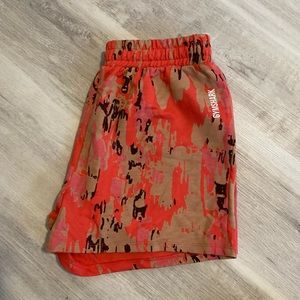 Gymshark graphic camo shorts